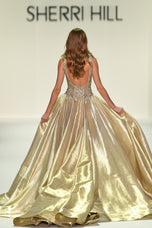 Sherri Hill Beaded Ball Gown Pageant Dress 46409