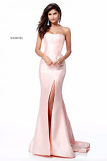 Sherri Hill Strapless Mikado Prom Dress 51671 - B