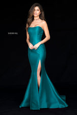 Sherri Hill Strapless Mikado Prom Dress 51671 - B