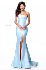 Sherri Hill Strapless Mikado Prom Dress 51671 - B
