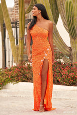 Sherri Hill Sequin Star Long Prom Dress 54435