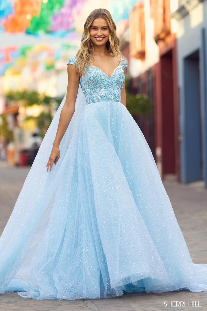 Princess Pink and Blue Ball Gown Cheap Prom,Quinceanera Dresses TP0893 –  Tirdress