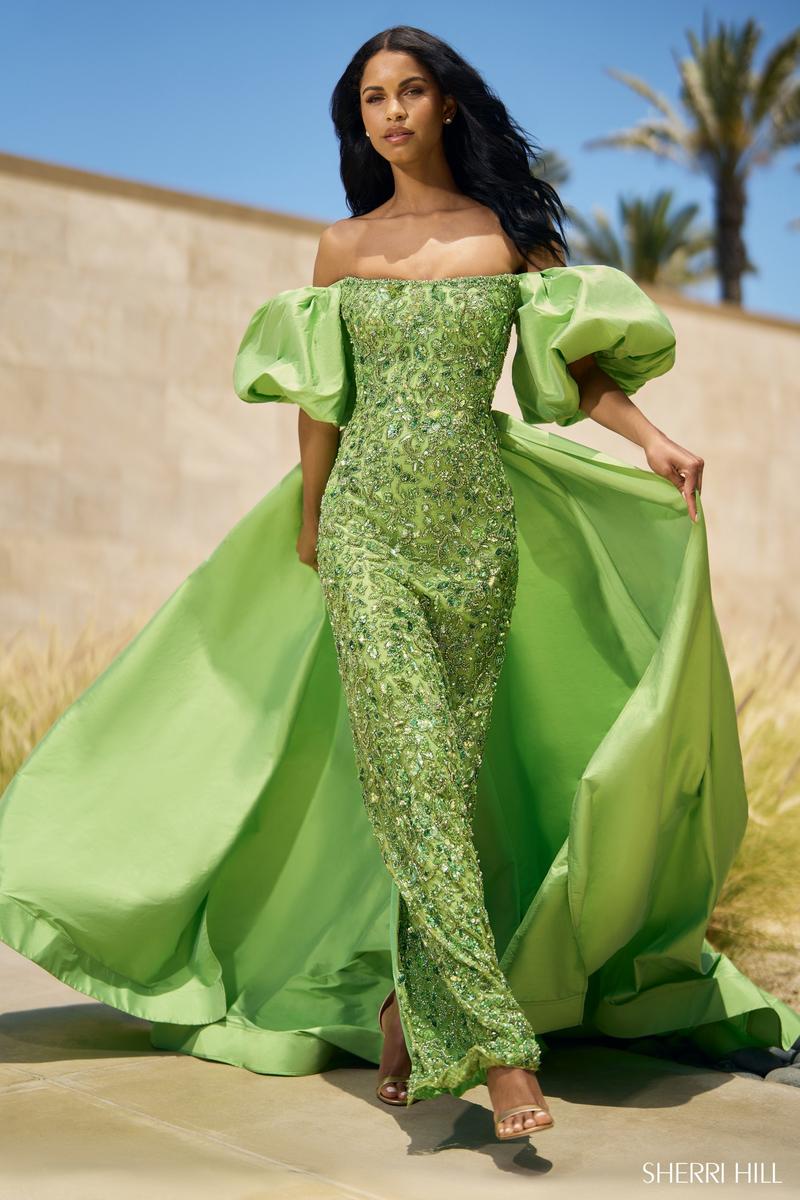 Sherri Hill Long Beaded Dress 55632 Sherri Hill Long Beaded Dress 55632