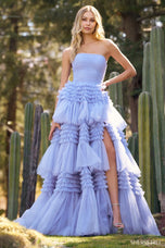 Sherri Hill Long Tulle Prom Dress 55677
