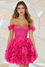 Sherri Hill Floral Skirt Dress 55717