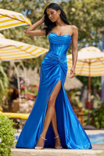 Sherri Hill Strapless Corset Prom Dress 55931