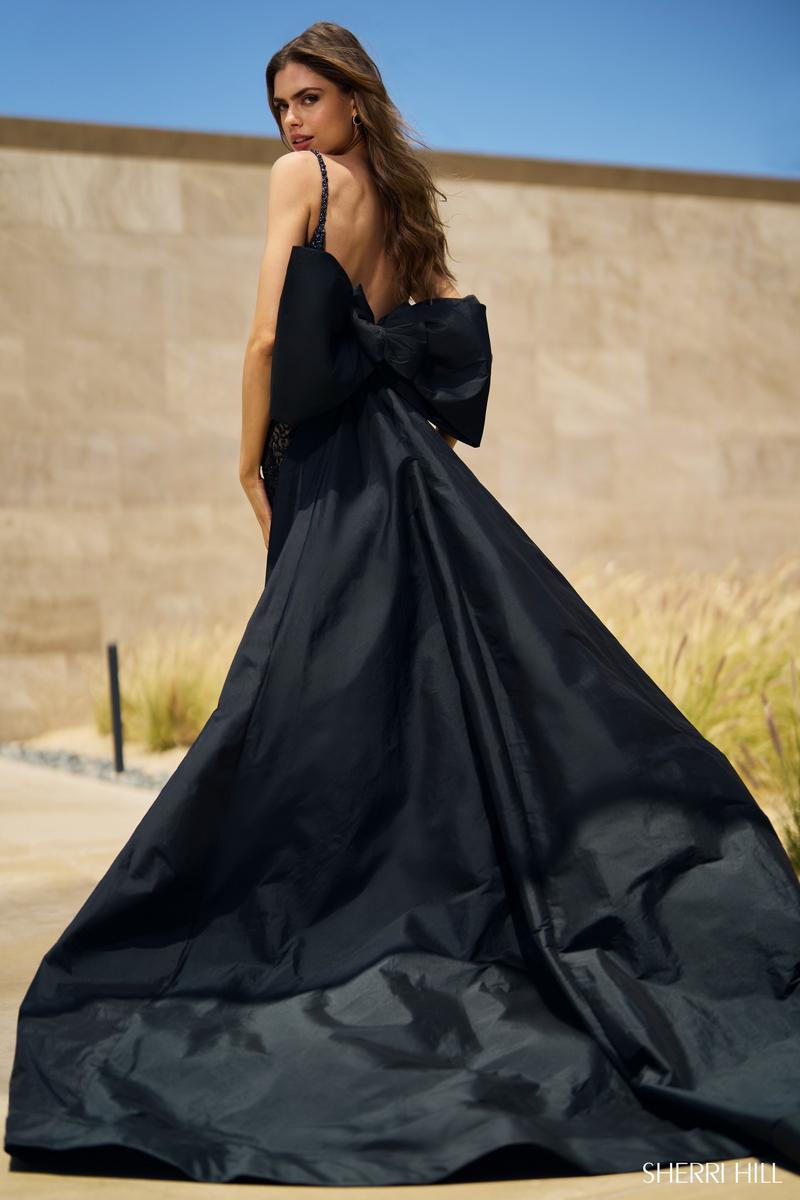 Sherri Hill Bow Back Prom Dress 559371