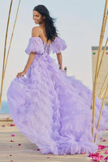 Sherri Hill Ruffle Prom Dress 55949