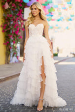 Sherri Hill A-line Ruffle Prom Dress 55972