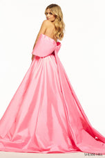 Sherri Hill Strapless Taffeta Ball Gown 56016