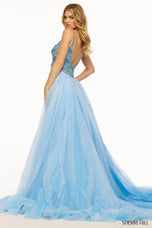 Sherri Hill Long Beaded Prom Dress 56018
