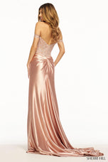 Sherri Hill Off Shoulder Corset Prom Dress 56032