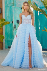 Sherri Hill Tulle and Lace Prom Dress 56042