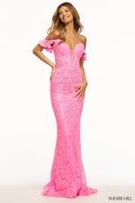 Sherri Hill Stretch Lace Prom Dress 56064