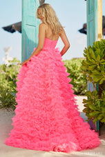 Sherri Hill Keyhole Ball Gown Prom Dress 56067