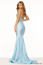 Sherri Hill Fitted Hot Stone Prom Dress 56071