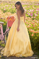 Sherri Hill Sweetheart Corset Ballgown Prom Dress 56133