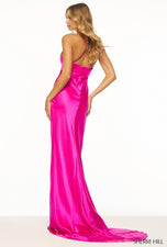 Sherri Hill Simple Silk Prom Dress 56227