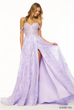 Sherri Hill Lace Corset A-Line Prom Dress 56261