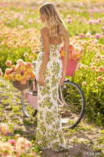 Sherri Hill Beaded Floral Prom Dress 56302