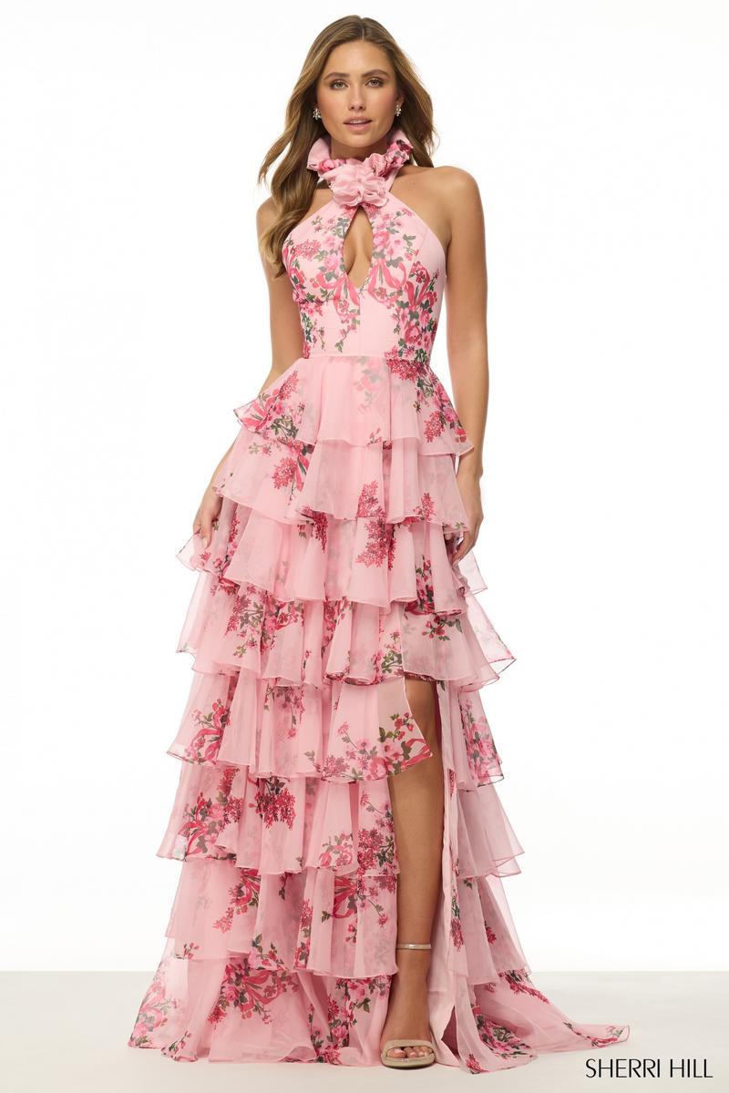 sherri hill pink halter dress Buy dress style 57985 designed by SherriHill
