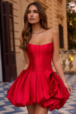 Sherri Hill Strapless Dramatic Skirt HoCo Dress 57280