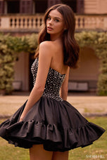 Sherri Hill Short Pearl HoCo Dress 57291