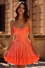 Sherri Hill Strapless A-Line Homecoming Dress 57319