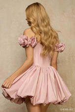 Sherri Hill Off Shoulder Taffeta HoCo Dress 57394