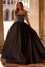 Sherri Hill Choker Long HoCo Dress 57496