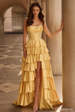 Sherri Hill Ruffle Corset Prom Dress 57567