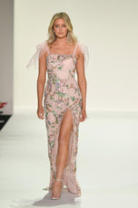 Sherri Hill Floral Sequin Long Prom Dress 57602