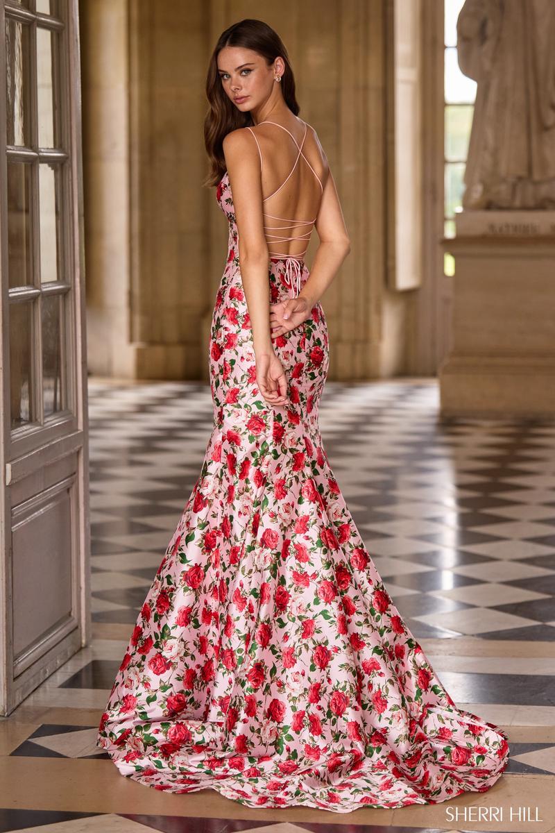 sherri hill fit and flare dress Sherri Hill 57474