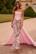 Sherri Hill Basque Waist Corset Prom Dress 57795