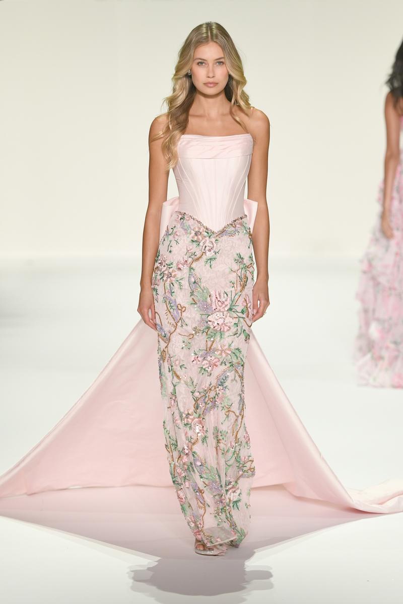 Sherri Hill Basque Waist Corset Prom Dress 57795