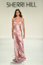 Sherri Hill Simple Satin Slip