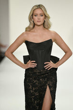 Sherri Hill Fitted Lace Corset Prom Dress 57921