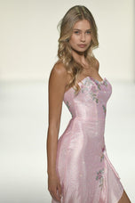 Sherri Hill Heat Stone Side Ruffle Prom Dress 57984