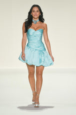 Sherri Hill Asymmetrical Bubble Hem HoCo Dress 57990