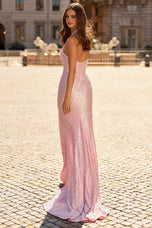 Sherri Hill Tight Pearl Beaded Prom Dress 58005