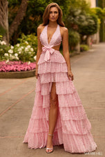 Sherri Hill Cut Out Pearl Prom Dress 58015