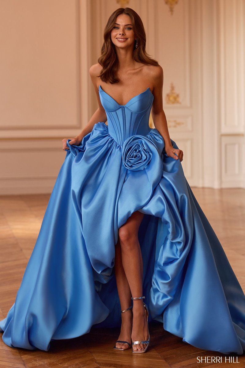 high low prom dresses Silver Dresses,High Prom Dress,Lace Prom Dress,Classic Prom D This Sweetheart Navy Blue High Low Prom Dresses Homecoming Dresses PD415 is the perfect choice for your special event High Low Prom Dresses &