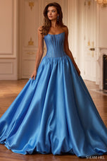 Sherri Hill Drop Waist Mikado Ball Gown 58091
