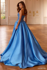 Sherri Hill Drop Waist Mikado Ball Gown 58091