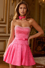 Sherri hill Drop Waist A-Line HoCo Dress 58113