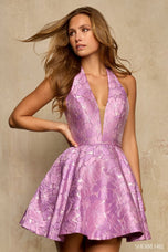 Sherri Hill Halter Homecoming Dress 58364