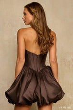 Sherri Hill Corset Bubble Hem Homecoming Dress 58403