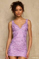 Sherri Hill Lace Homecoming Dress 58415
