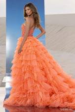Sherri Hill Strapless Crystal Couture Gown 67004