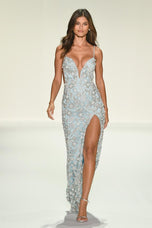 Sherri Hill Floral Beaded Pageant Dress 67200